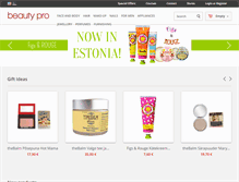 Tablet Screenshot of beautypro.ee