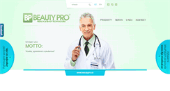 Desktop Screenshot of beautypro.cz
